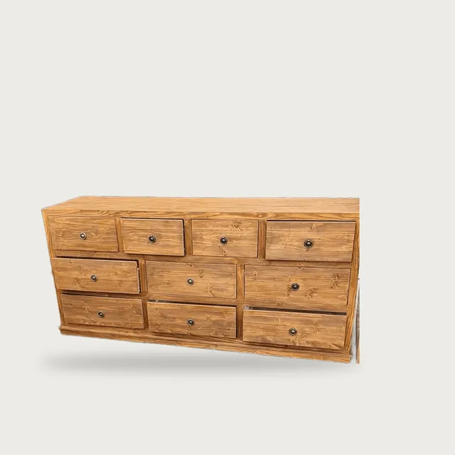 Long dresser, honey finish
